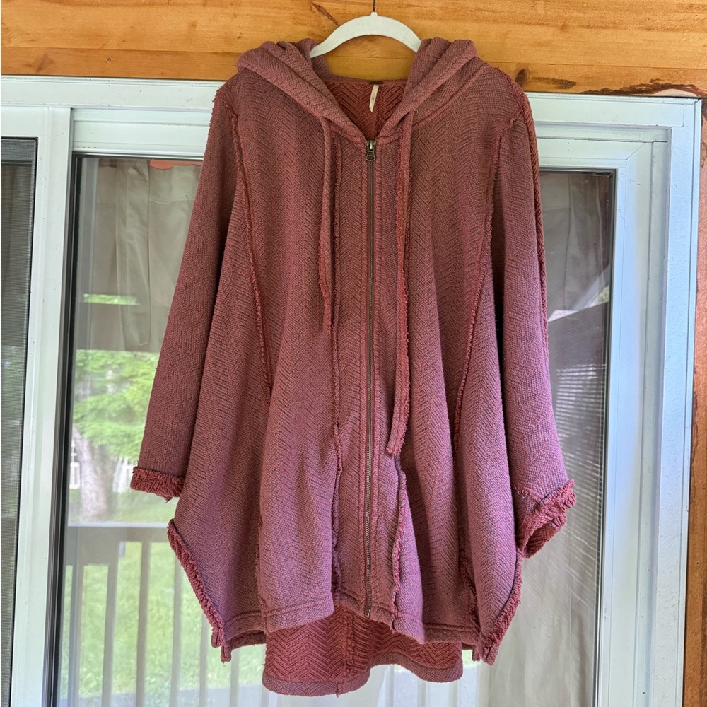 Free People Way Out West Cardi Small Cinnamon Sugar